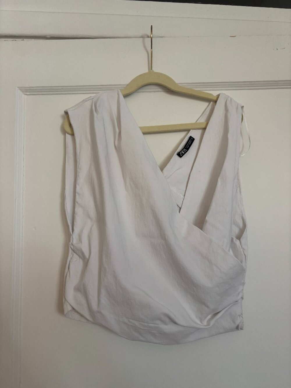 White Zara Top | Size M